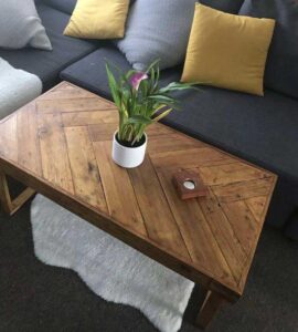 Herringbone Coffee Table