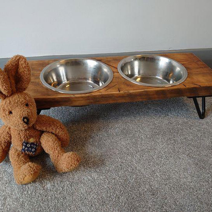 Handmade Pet Food Trays Order Bespoke